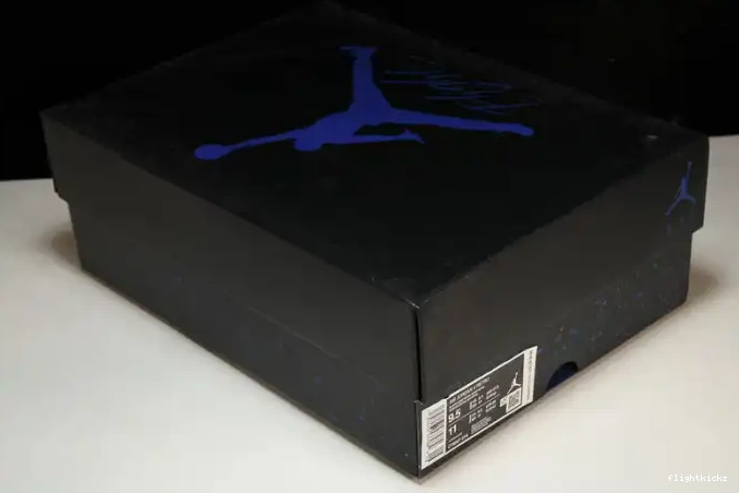 Game 4 Black CT8527-018 Royal Jordan Retro 0630